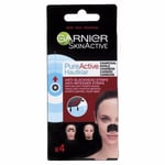 3 x Garnier Skin Active Pure Active Charcoal 4 Anti-Blackhead Strips