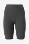 Aim'n - Cykelbyxor Shadow Grey Ribbed Seamless Biker Shorts - Grå