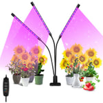 Einfeben Lampe Horticole 30W Tasmor Lampe Plante Intérieur 60 LEDs à 360° Lampes de Croissance Horticoles avec Chronométrage led Horticole