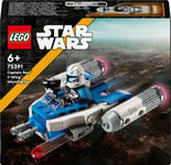 75391 LEGO® Star Wars Kapteeni Rexin Y-wing™‑mikrohävittäjä