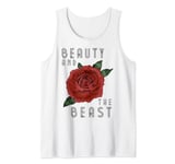 Disney Beauty And The Beast Rose Logo Débardeur