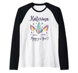 First Name Katerina Personalized Katerina Raglan Baseball Tee