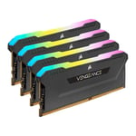 32GB (4x8GB) Corsair DDR4 Vengeance RGB PRO SL Black, PC4-25600 (3200), Non-ECC