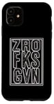 iPhone 11 Zero F ks Given Bold Graphic Zro Fks Gvn Case