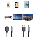 Hdmi Cable V2.0 3d 1080p Ethernet 4k 60hz Hdtv Lcd Led Ps4 0.5m 1.5 Meters