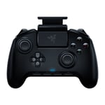 Langaton Peliohjain Razer Raiju-B Bluetooth 3.5mm 8 D-PAD Chroma 60 ° USB routes för Windows PS4