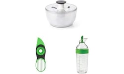 OXO Good Grips Big Salad Spinner Bundle with Avocado Slicer