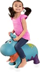 B toys – Hanky the Hippo Inflatable Ride-On Bouncer – Bouncy Boing – One Size 