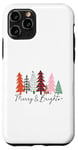 Coque pour iPhone 11 Pro Simple et minimaliste - Motif sapin de Noël - Moderne