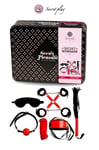 Coffret Kit BDSM 8 pièces - Rouge et Noir