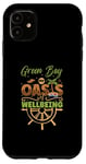 Coque pour iPhone 11 Mon oasis de bien-être Green Bay