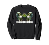 Green Gnomes In St Patricks Day Costume For Drinking Buddies Sweatshirt