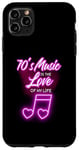 iPhone 11 Pro Max 70's Music Is The Love Of My Life Melody Case