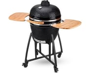 Austin and Barbeque AABQ Kamado 23,5" + AABQ Kamado 21,5" Black Legs