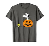 Peanuts Snoopy and Woodstock Not Scared Halloween T-Shirt