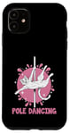 Coque pour iPhone 11 Chat Pole Dancing Poledance Dancer Pole Dance