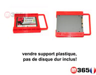 caddy Support adaptateur disque dur 2.5" to 3.5"  SSD - HDD 2.5" vers 3.5"