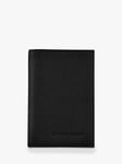 Longchamp Le Foulonné Leather Passport Cover