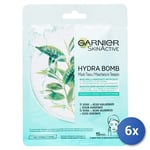 6x Garnier Peau Active Hydra Bomb Super Hydratante Matifiante 32G