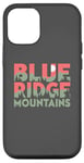 Coque pour iPhone 12/12 Pro Blue Ridge Mountains Typography Outdoors Art