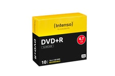 Intenso - DVD+R x 10 - 4.7 GB - lagringsmedier