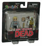 THE WALKING DEAD Series 2 Minimates AMY & STABBED ZOMBIE - NEW