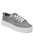 Roxy Femme Sheilahh Basket, Gris, 36 EU