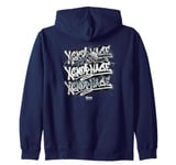 Marvel Venom: The Last Dance Xenophage Graffiti Spray Style Zip Hoodie