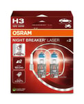 Osram Night Breaker Laser H3 set med 2 delar