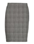 Gerry Weber Edition Skirt Short Woven Fa Kort Kjol Grå [Color: BLACK/WHITE/CAMEL/RUST ][Sex: Women ][Sizes: 42,44 ]