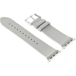 Bracelet en cuir pour Apple Watch - 38 mm - Gris