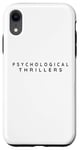 iPhone XR Psychological Thrillers Reader. Psychological Thriller Books Case