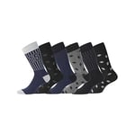 Serge Blanco Homme Serge Blanco Chaussettes Ser/Chvx6/1 Chaussettes, Multicolore (AS2/AB), 43-46 EU