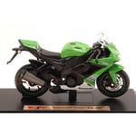 KAWASAKI NINJA ZX-10R GREEN 1:18 Maisto Moto Modellino