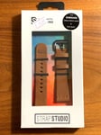 Strap Studio, Essex Brown 20mm for Samsung Galaxy Watch & Gear Sport