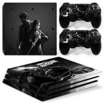 Kit De Autocollants Skin Decal Pour Console De Jeu Ps4 Pro Ensemble Complet Ma?Tre Complet Des Derniers Personnages De La Console De Jeu, T1tn-P4pro-0396