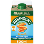 Robinsons Ecopack 60 Serves, Orange, 500ml