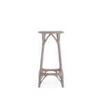 Kartell - A.I. Stool Light 65 cm, Grey - Barstolar & barpallar - Philippe Starck - Grå - Plast