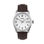 Montre Homme BREIL Tribe CLASSIC ELEGANCE EW0663 Cuir Brun Blanc