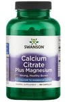 Swanson - Calcium Citrate Plus Magnesium - 150 caps