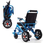 FTFTO Home Accessories Elderly Disabled Electric Folding Wheelchair Light Travel Can be Sent to the Plane to Send Elderly Gifts Care for the Disabled and the Scooter Lithium Battery (13A)