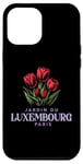 Coque pour iPhone 12 Pro Max Luxembourg Garden Paris France Tulipes