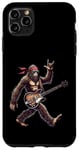 Coque pour iPhone 11 Pro Max Retro Bigfoot Rock Music Men Kids Women Funny Bigfoot Rock