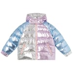 Stella McCartney Kids Metallisk Kontrastfarget Boblejakke Flerfarget | Gull | 14 years