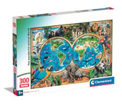 Clementoni Puzzle 300 The Wonderful Animal World, Supercolor, Puzzle pour Enfants, Fabriqué en Italie, Multicolore, 21723