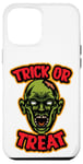 Coque pour iPhone 15 Pro Max Trick or Treat Zombie Halloween mal effrayant zombies drôles