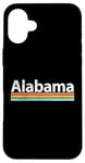 Coque pour iPhone 16 Plus Alabama - AL - Vintage / Worn Design - Classic