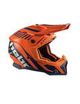 hebo MX Stratos Casque Enduro, Adultes Unisexe, Orange, XS