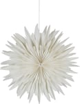 Northlight adventsstjerne i papir, hvit, 45 cm