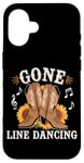 Coque pour iPhone 16 Gone Line Dancing Musique country western Line Dancer